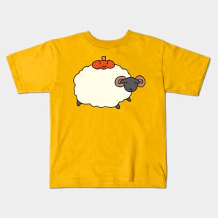 Pumpkin Ram Kids T-Shirt